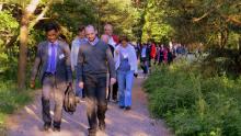 evening nature walk photo Erin Green